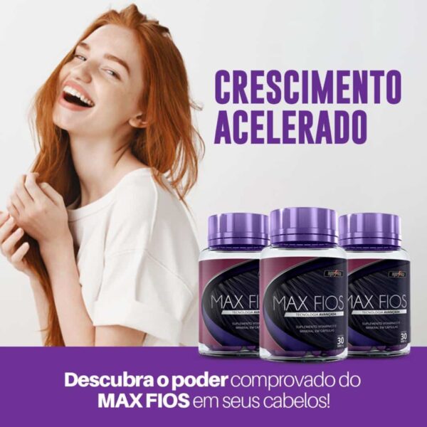 Max Fios - Crescimento Capilar Potencializado