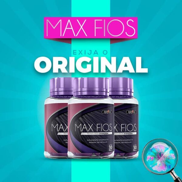 Max Fios - Crescimento Capilar Potencializado