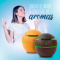 Difusor de aromas Umidificador e Aromatizador Elétrico