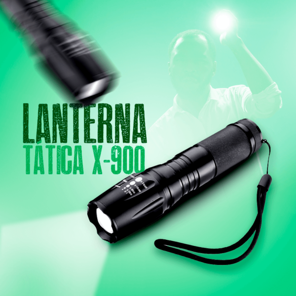 Lanterna Tatica Profissional X900